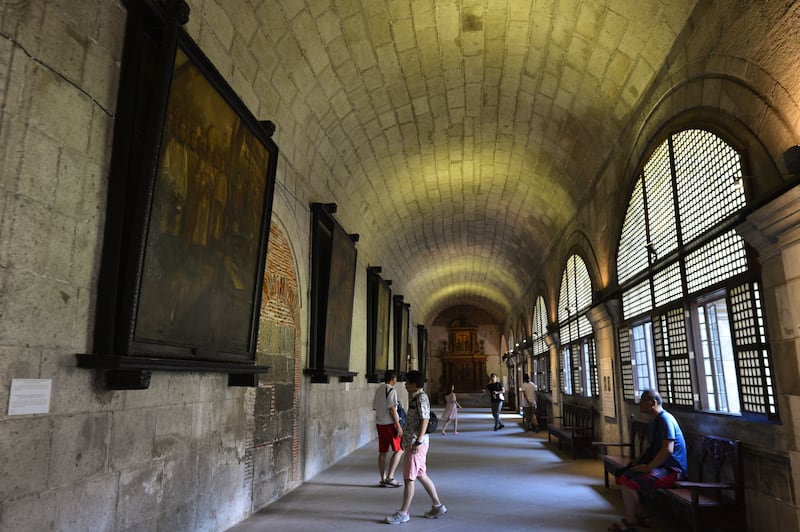 Religious art seen inside San Agustin Church complex in the historic walled city of Intramuros in Manila. Getty Images