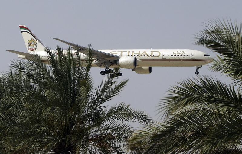 Under the new Pay@home system, Etihad customers will be able to book flights online and have the cash collected from their nominated location in the UAE by courier within 24 hours. Kamran Jebreili / AP Photo