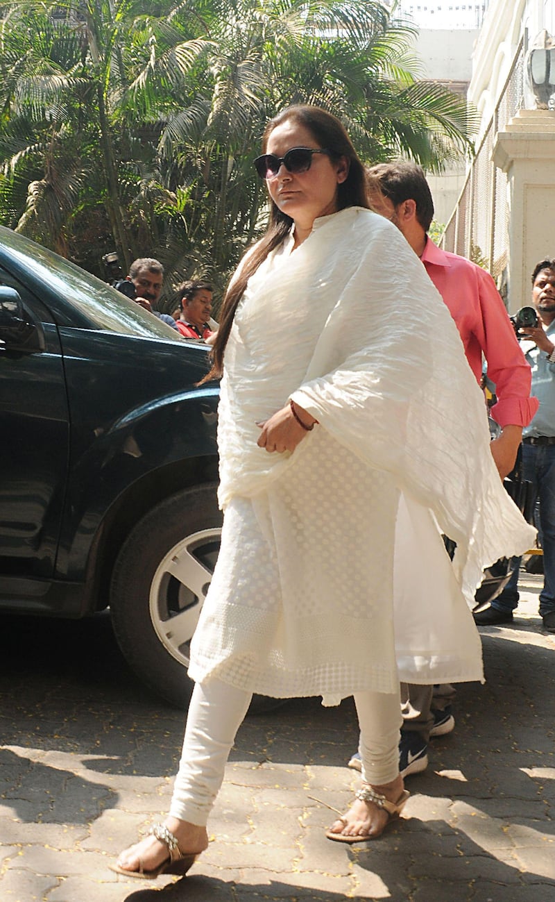 Bollywood actress and politician Jayaprada . AFP Photo