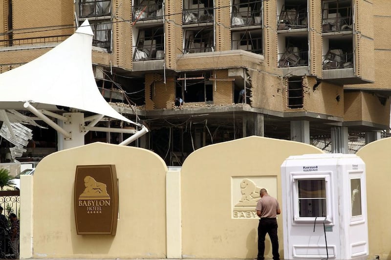 The Babylon hotel was recently refurbished. Ali Abbas / EPA