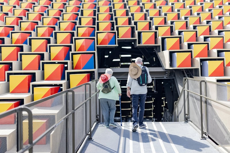 Check out the Korea pavilion for a look at some futuristic technology. Photo: Expo 2020 Dubai