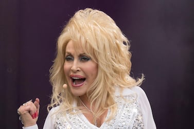 Dolly Parton performs at the Glastonbury Festival on June 29, 2014. AP