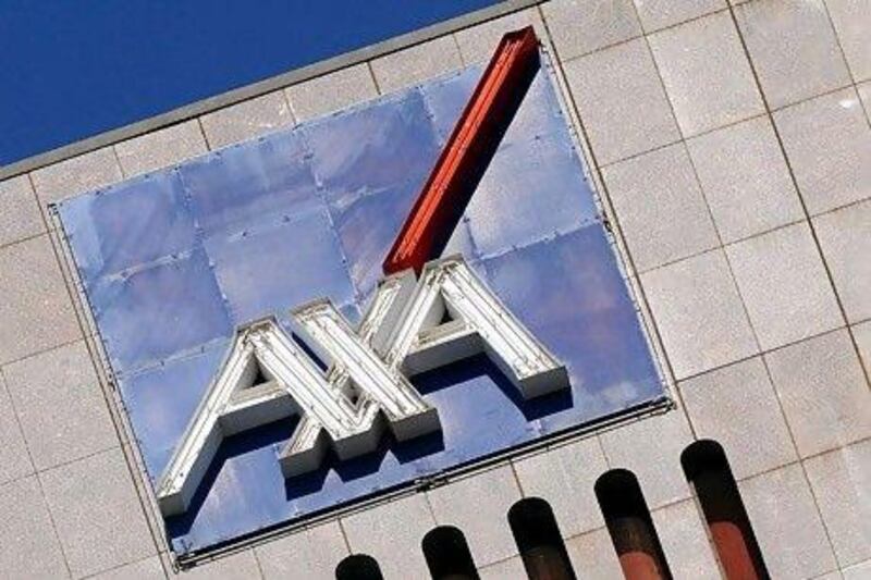 AXA Insurance rose 7 per cent. The stock is among the top traded on the Saudi bourse alongside heavyweight petrochemical firms. AFP PHOTO / FILES / Torsten BLACKWOOD
