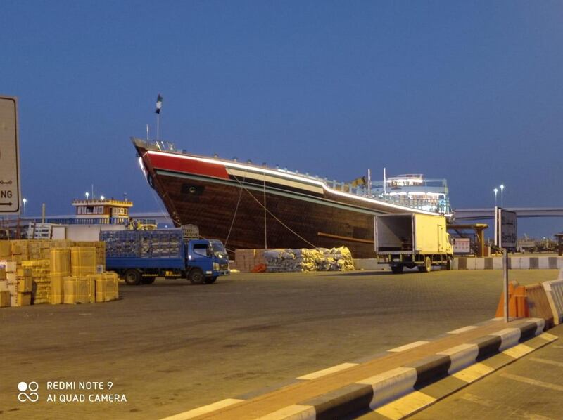 Named ‘Obaid’, in reference to Obaid Jumaa bin Majid Al Falasi, an Emirati shipbuilder who began an apprenticeship at the age of nine in the mid-1940s, the Largest wooden Arabic dhow in the world was verified by Guinness World Records today (28 October 2020) in Dubai, United Arab Emirates. Courtesy Guinness World Records