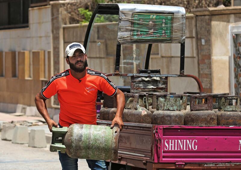 He has been traversing the streets and alleyways of the Baghdad shopping district since 2007. AFP