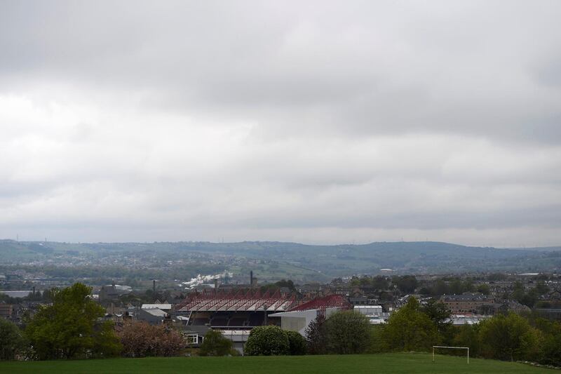 BRADFORD, ENGLAND - APRIL 30: A general view of the Utilita Energy Stadium, home of Bradford City Football Club on April 30, 2020 in Bradford, England. British Prime Minister Boris Johnson, who returned to Downing Street this week after recovering from Covid-19, said the country needed to continue its lockdown measures to avoid a second spike in infections. (Photo by George Wood/Getty Images)