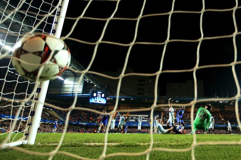 Chelsea 1-0 Steaua Bucharest. Demba Ba's 10th-minute strike was all Chelsea needed and the Londoners sealed top spot in Group E. Richard Heathcote / Getty Images