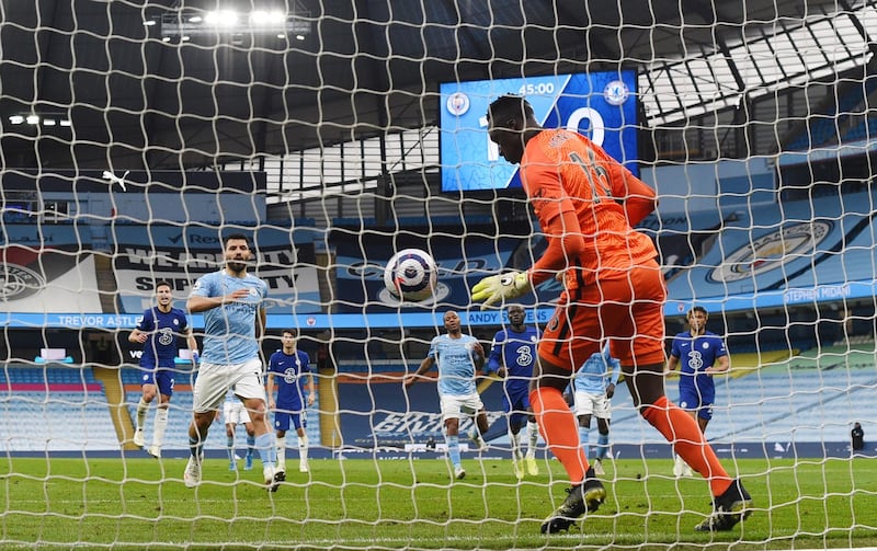 Sergio Aguero – 4. A terrible touch that didn’t prove costly as Sterling ran on to the ball to fire home and had an absolute shocker with his Panenka penalty attempt. Considering his prolific record against Chelsea, it was a disappointing day for the Argentine. EPA