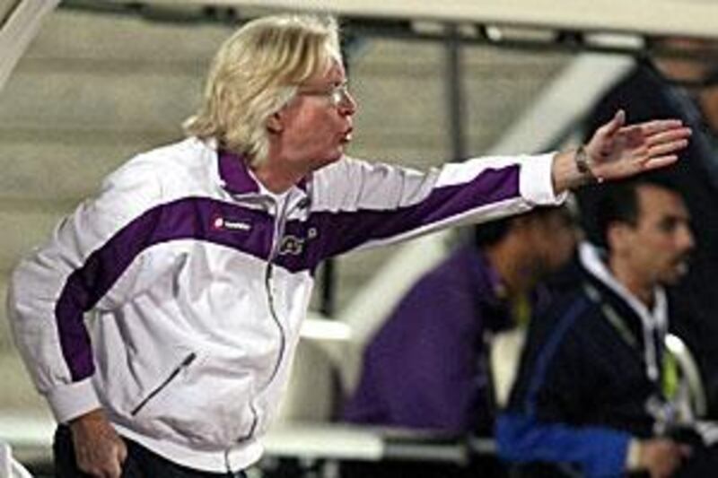 Winfried Schaefer led Al Ain to the President's Cup, Etisalat Cup and Super Cup.