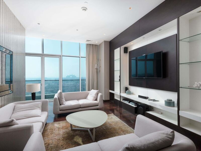 Four-bedroom penthouse in Oceana Caribbean, Palm Jumeirah. Courtesy Luxhabitat Sotheby's International Realty