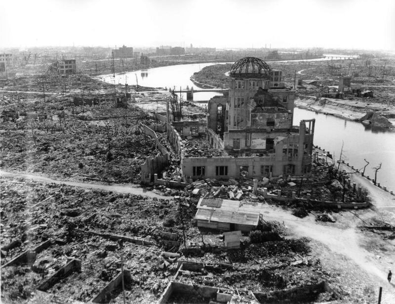 It's unfortunate that the world has not taken any lesson from the the bombing of Hiroshima and Nagasaki in 1945, says Jamal Sanad Al Suwaidi. AFP