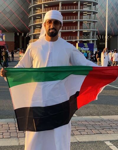 Emirati Suhail Al Muarrami will go to Japan to support Al Ain in the Asian Champions League. Photo: Suhail Al Muarrami