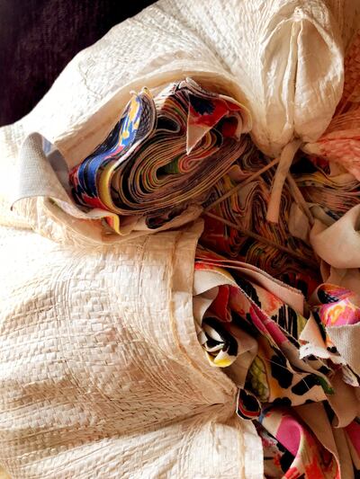 Scrap fabric at The Kujuwa Initiative, ASOS Foundation