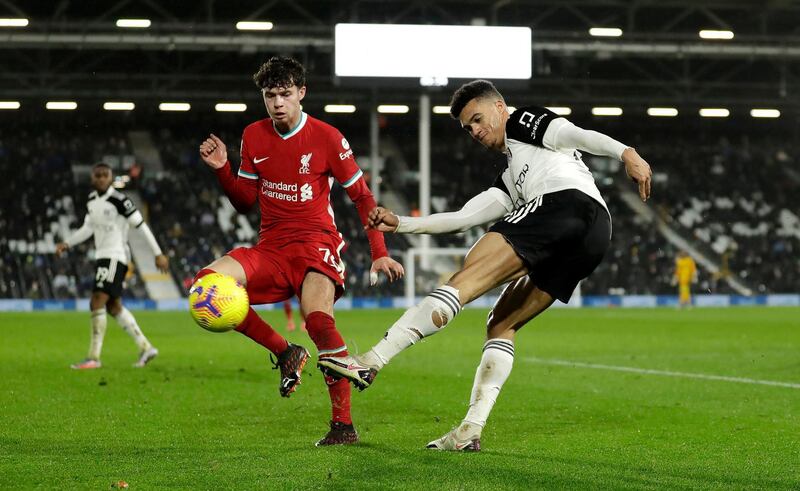 Antonee Robinson - 7: The left back is a product of the Everton academy and played like this was a derby. He had a memorable afternoon against the double threat of Salah and Alexander-Arnold. PA