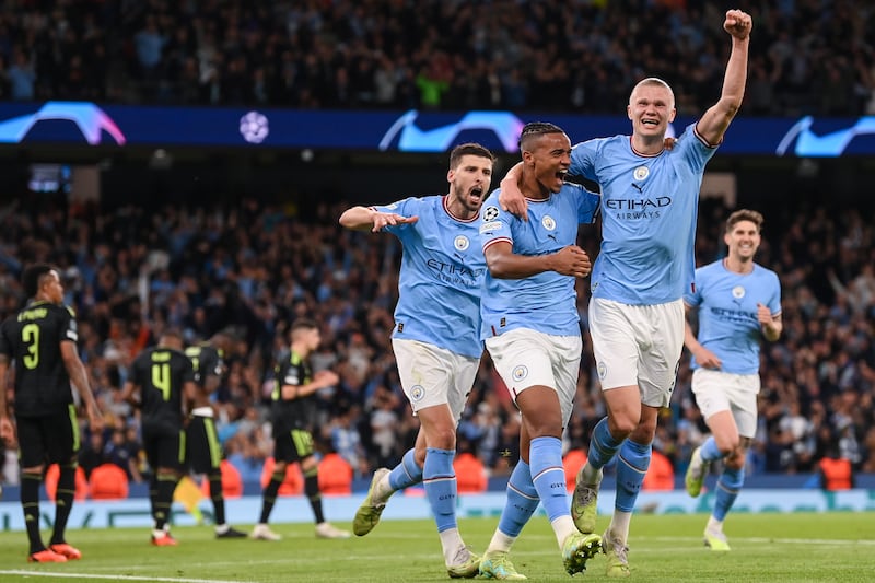 Manchester City dominated Real Madrid in the semi-finals to book a date with Inter Milan in the Champions League final. Getty