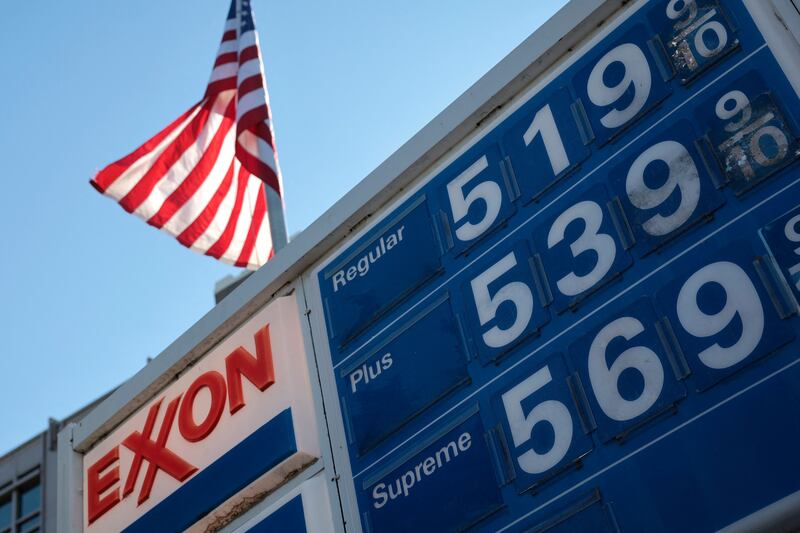 ExxonMobil's first-quarter profits more than doubled to $5.5 billion. Revenues rose 52.4 per cent to $87.7bn. Photo: AFP