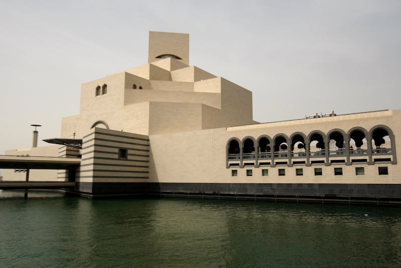 DOHA, QATAR - February 18, 2009: The new, Museum of Islamic Art on the corniche of Doha, Qatar  (Ryan Carter / The National)

*** For Travel story by Mo Gannon 
 *** Local Caption ***  RC031-TravelDoha.jpgRC031-TravelDoha.jpg