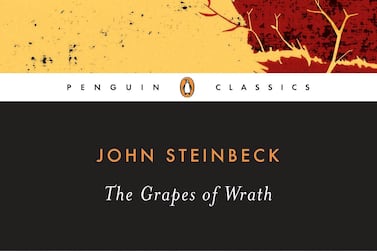 The Grapes of Wrath by John Steinbeck is set around the Great Depression 