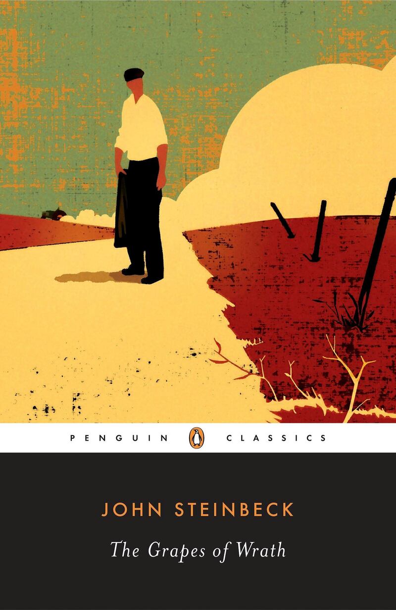 The Grapes of Wrath by John Steinbeck is set around the Great Depression 