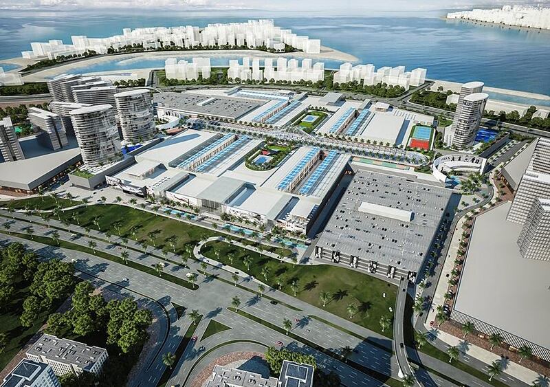 A rendering of the Deira Islands Mall. Courtesy Nakheel