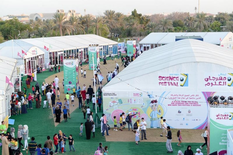 The Abu Dhabi Science Festival attracted more than 110,000 visitors this year. Courtesy Abu DhabI Science Festival