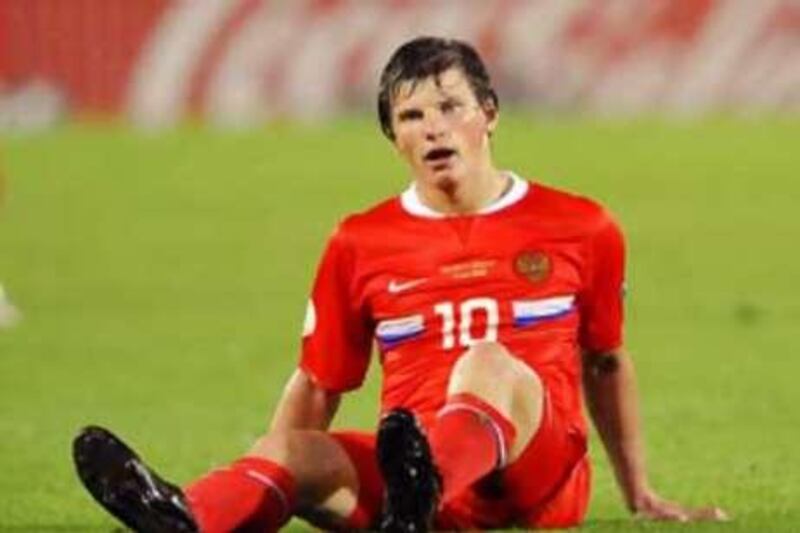 The Russian forward Andrei Arshavin is wanting a big money move from Zenit St Petersburg.
