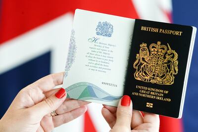 The UK passport is now made by a EU company. PA 