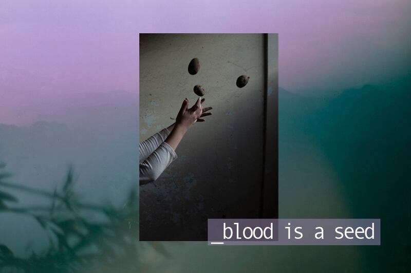 This image provided by World Press Photo is part of a video composed of digital and film photographs titled Blood is a Seed (La Sangre Es Una Semilla) by Isadora Romero which won the World Press Photo Open Format award, and questions the disappearance of seeds, forced migration, colonization, and the subsequent loss of ancestral knowledge.  (Isadora Romero / World Press Photo via AP)