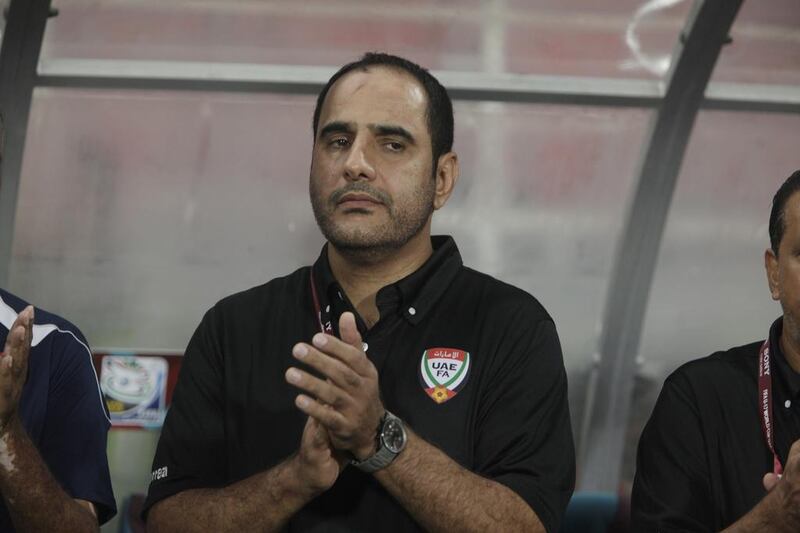 Rashid Amir, head coach of the UAE Under 17 football team, acknowledged Brazil's skill level as a tournament favourite but also said many teams have brought overage players to the tournament. Sammy Dallal / The National

