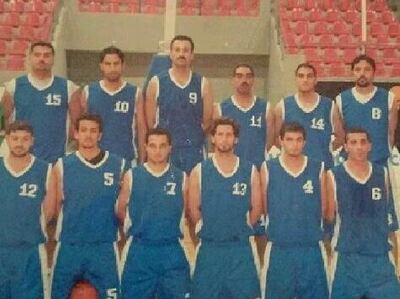 As a teenager on the brink of university, Ahmad Alhendawi, top row second from the left, had set his heart on a sports scholarship, but a knee injury during the 90-minute trial put paid to that.