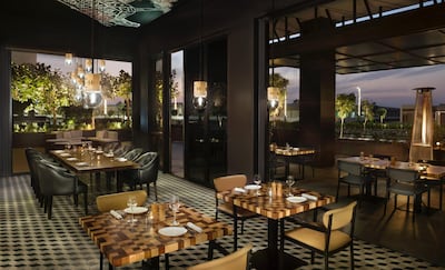 Graze restaurant at La Ville Hotel & Suites, City Walk, Dubai. La Ville Hotel & Suites
