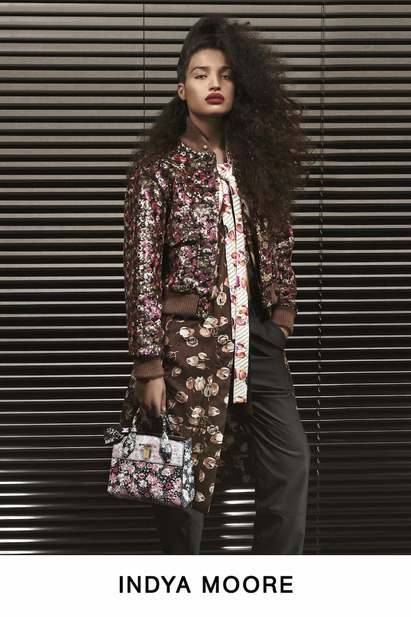 Indya Moore for Louis Vuitton pre-fall 2019