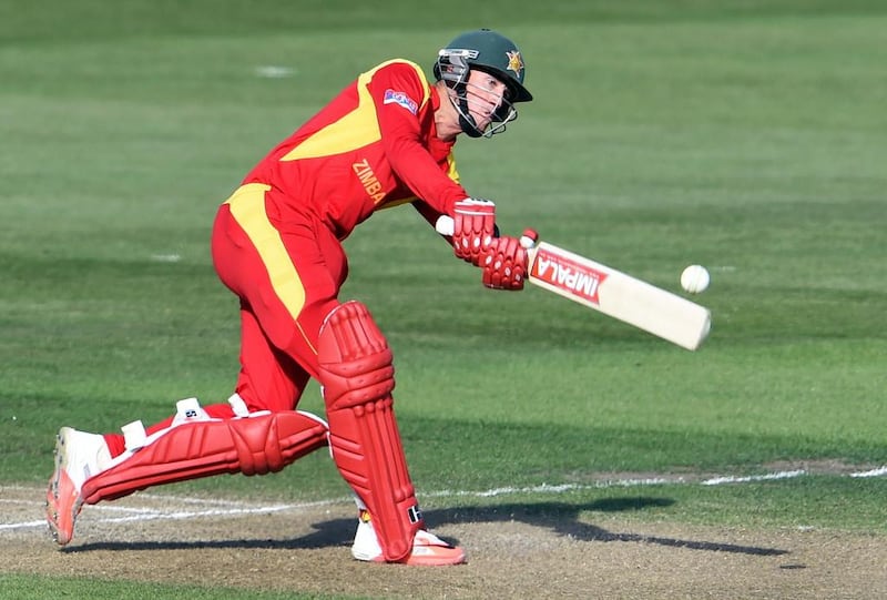 Sean Williams has been one of Zimbabwe's batting mainstays, and he scored a century against the UAE in Harare on Sunday. William West / AFP