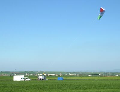 Kites are being tested to capture high-altitude wind to help remote areas generate their own energy. Expo 2020