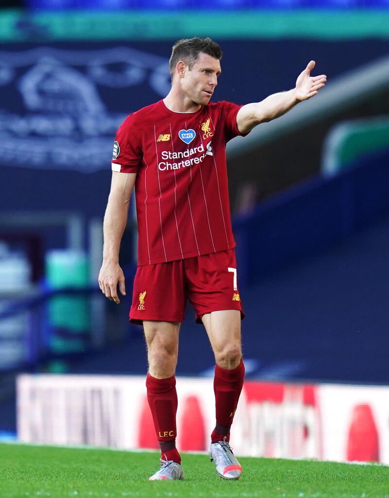 James Milner - 5, Filling in for Andy Robertson at left back, he was booked in the 20th minute for a foul on Richarlison, and exited injured before half time. PA
