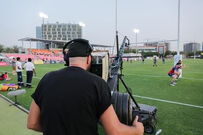 The UAE rugby day had been broadcast on live television in 2017. Victor Besa for The National