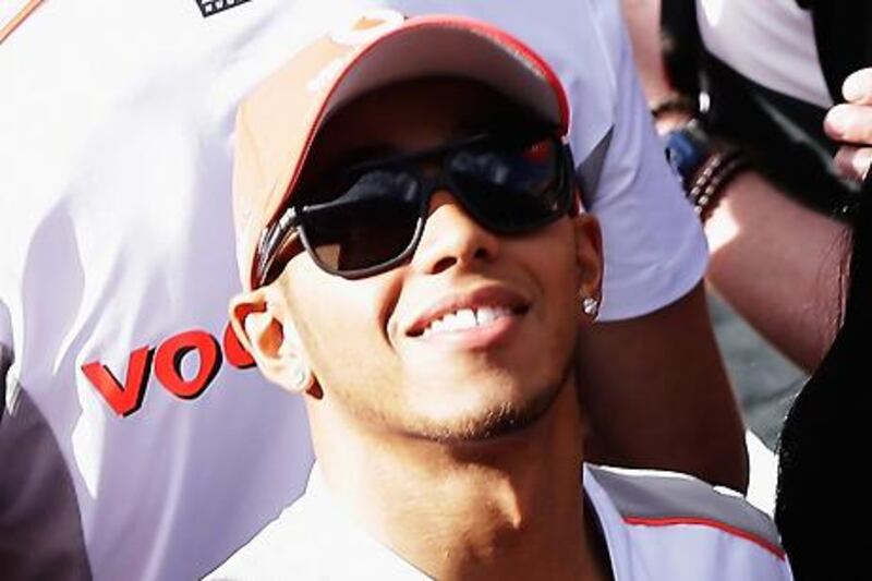 McLaren driver Lewis Hamilton