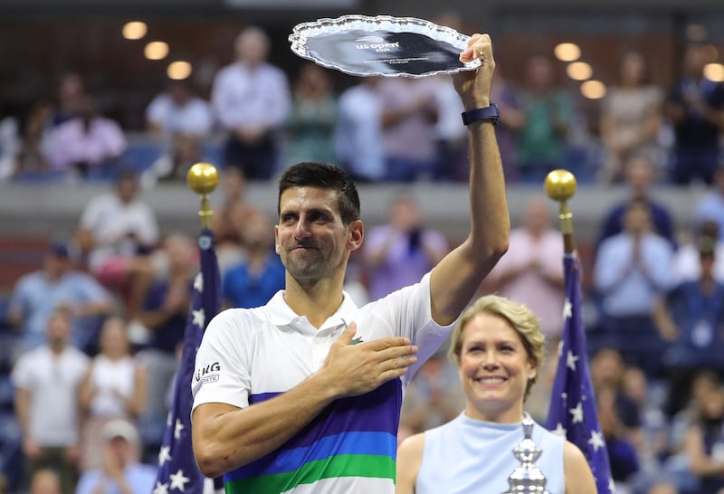 Serbia's Novak Djokovic. AFP