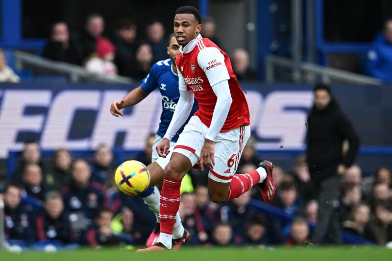 Gabriel Magalhaes - 7, Often showed authority in his defending, heading away Iwobi’s cross well and controlling Ramsdale’s pass, but completely lost Doucoure for his headed chance.

AFP