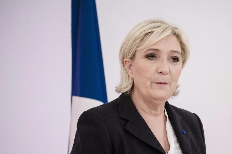 Marine Le Pen, leader of the French Front National.  Marlene Awaad / Bloomberg