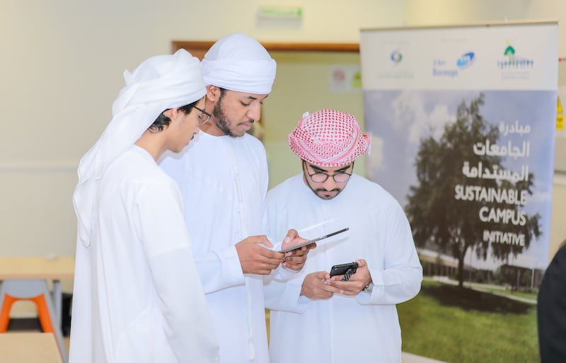 The e-Green initiative aims to educate the public about the environment. Photo: Environment Agency Abu Dhabi