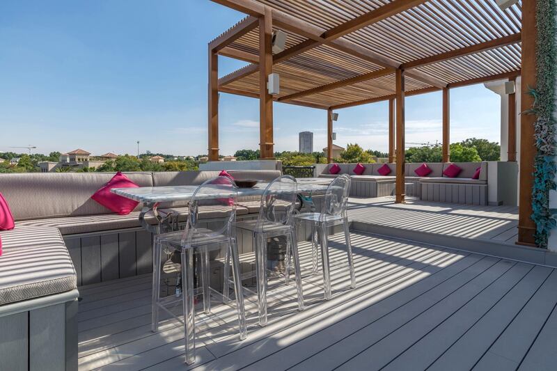 The property comes with an expansive roof deck. Courtesy LuxuryProperty.com