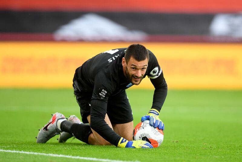 Tottenham goalkeeper Hugo Lloris. AP