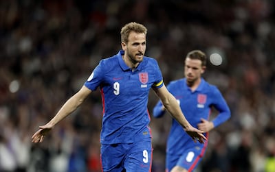Harry Kane will be looking to edge closer to England's all-time goalscoring record in Qatar. PA