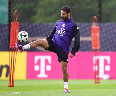 Ilkay Gundogan is Germany's captain for this summer's tournament on home turf. Reuters