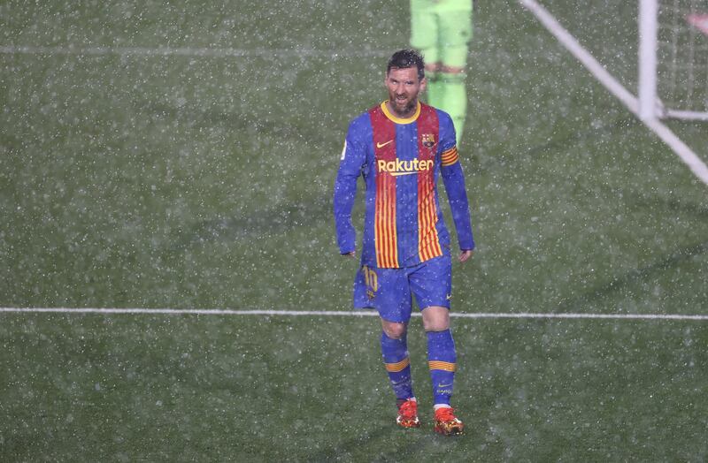 Barcelona's Lionel Messi. AFP