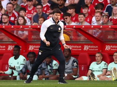Mauricio Pochettino's Chelsea side beat Nottingham Forest on Saturday, their third straight victory in the Premier League. Getty Images