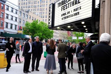 The Tribeca Film Festival in New York City is taking its select programme line-up online from April 15. Getty Images