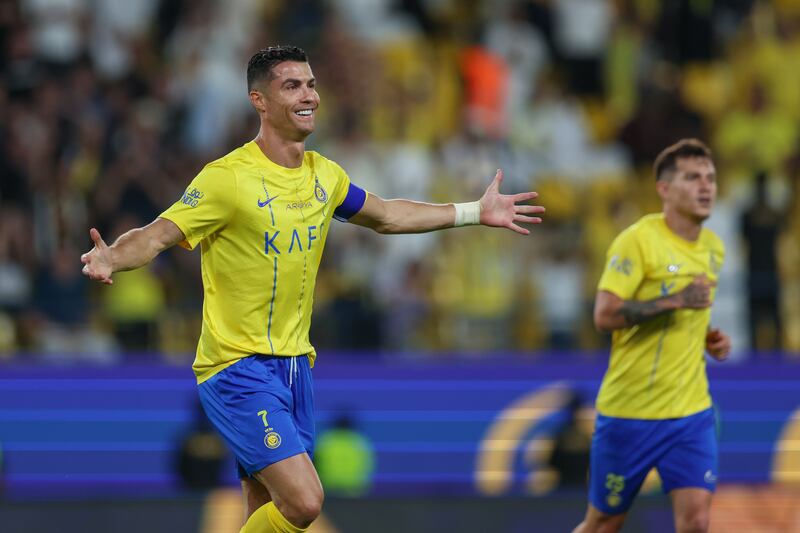 Cristiano Ronaldo has called on Al Nassr to finish the season strongly by winning the King's Cup. Getty Images