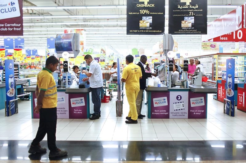 Majid Al Futtaim is opening new Carrefour supermarkets in Africa. Sarah Dea / The National